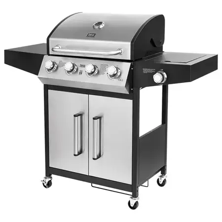 Gratar Gaz Teesa BBQ 5007 Master Grill, 5 arzatoare
