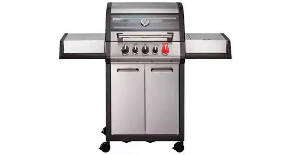 Gratar pe gaz, 3 arzatoare inox, arzator infrarosu, grile fonta, Enders Monroe Pro 3 SIK Turbo 837633