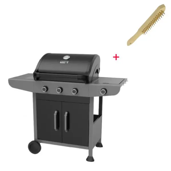 Grătar pe gaz Bormann – Elite Forge, 11,5 kW, 3+1 arzătoare