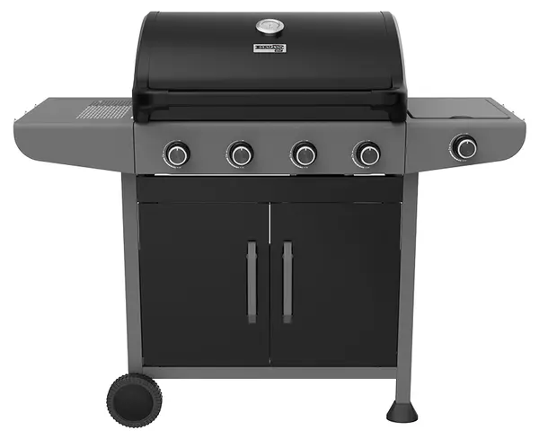 Grătar pe gaz Bormann – Elite Forge BBQ6041, 14,5 kW, 4+1 arzătoare