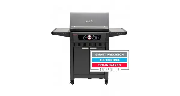 Gratar pe gaz Char-Broil Evolve, display, grile din fonta, TRU-Infrared 140991