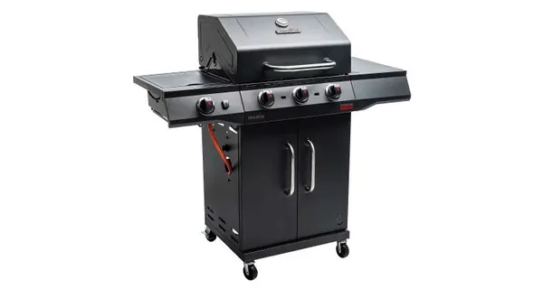 Gratar pe gaz din inox Char-Broil Performance Power Edition 3, grile din fonta, sear burner, TRU-Infrared 140988