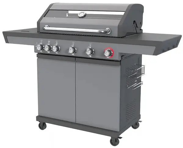 Grătar pe gaz Landmann - NEXO 5.1, 21.5kW, 4+1 arzătoare