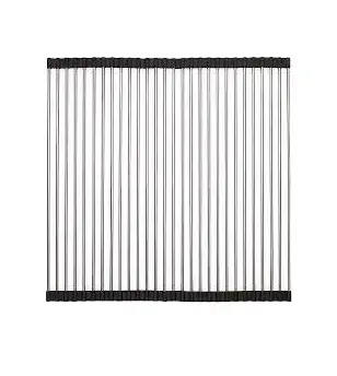 Gratar pliabil Franke 112.0256.867, 298 x 410 mm, compatibil chiuvete Franke, ABS, Inox