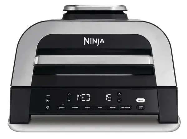 Grătar și friteuză Ninja - Foodi Smart XL, 1760W, 3.8 l, negru/argintiu