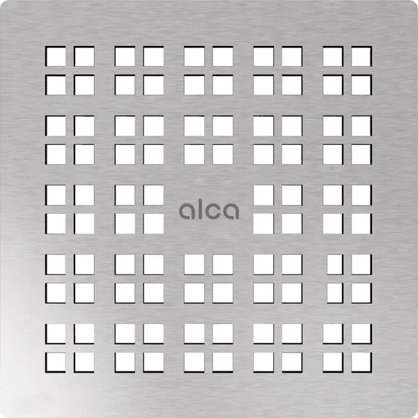 Gratar sifon pardoseala din otel inoxidabil 102x102 mm Alcadrain MPV015
