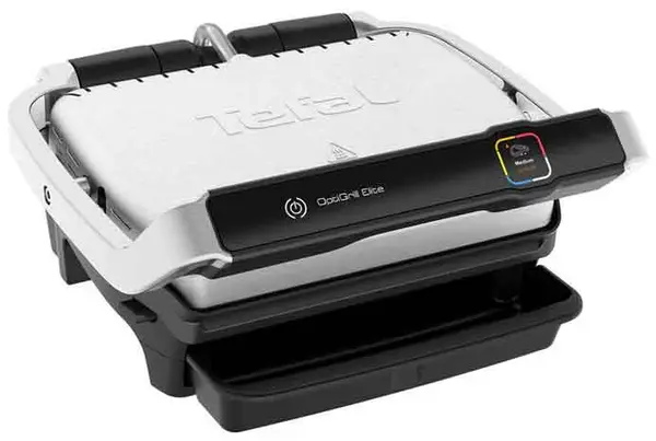 Grătar Tefal - Optigrill Elite, GC750D30, 2000W, antiaderent, gri