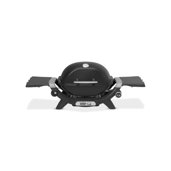 Gratar Weber pe gaz Q1200N cu regulator inclus negru pentru exterior balcon sau terasa
