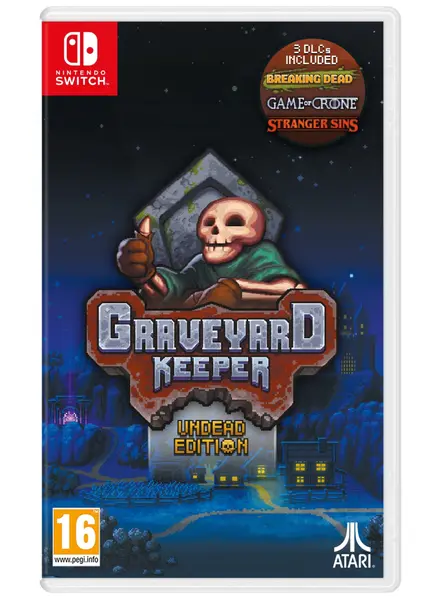 Graveyard Keeper Undead Edition Android|PlayStation 4|Linux|macOS|PC|iOS|Xbox One|Nintendo Switch