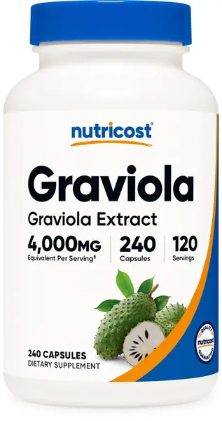 Graviola, 240 capsule , Nutricost