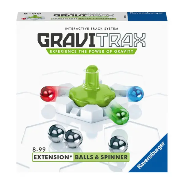 Gravitrax Balls & Spinner, Titirez, Set de Accesorii