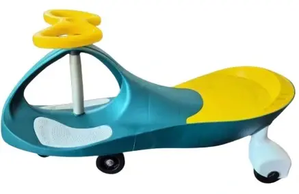 Gravity roller coaster stralucitoare LED roti verde galben