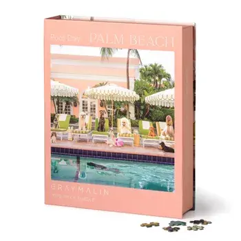 Gray Malin Palm Beach 1000 Piece Book Box Puzzle/Galison
