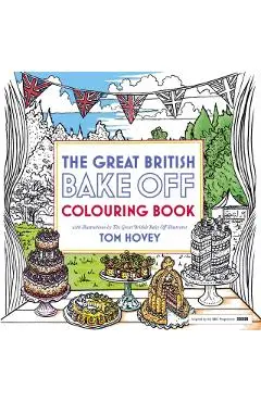 Great British Bake Off Colouring Book - Tom Hovey