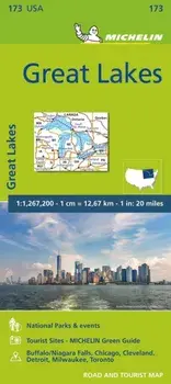 Great Lakes - Zoom Map 173, Sheet Map/Michelin