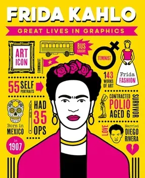 Great Lives in Graphics: Frida Kahlo, Hardback/***