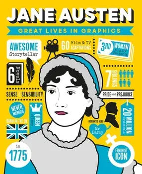 Great Lives in Graphics: Jane Austen, Hardback/GMC Editors