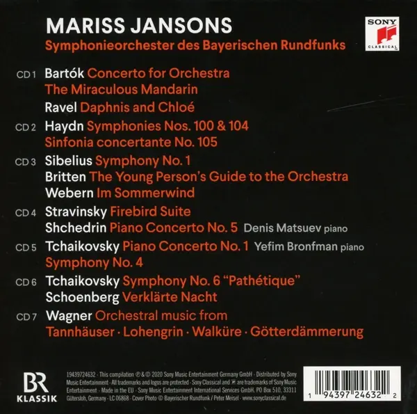 Great Recordings 2003 - 2008 | Mariss Jansons