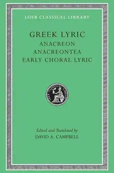 Greek Lyric, Hardback/***