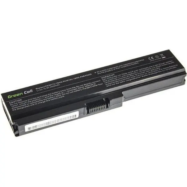 Green Cell Baterie Laptop Green Cell PA3817U-1BRS pentru Toshiba Satellite C650, C650D, C655, C660, Li-Ion 6 celule