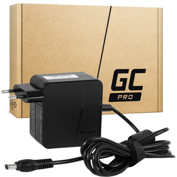 Green Cell Incarcator laptop Green Cell AD25PV2, 65 W, protectie la suprasarcina, 100-240V, 3.42 A, Negru
