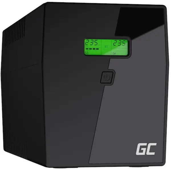Green Cell UPS Line Interactiv L2000va/1200w, Afisaj LCD , UPS05 owerproof GreenCell