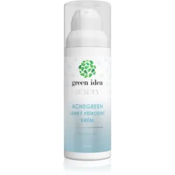 Green Idea Beauty Acnegreen crema cu textura usoara pentru un ten curat și sănătos