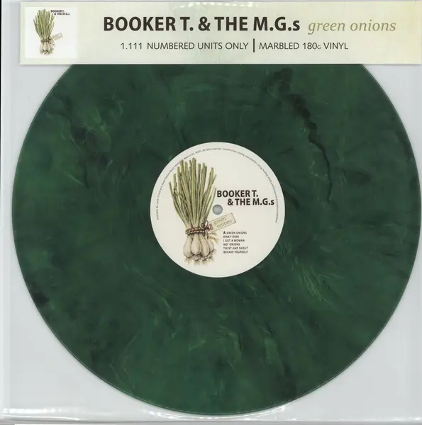 Green Onions - Green Marble Vinyl | Booker T & The MG's