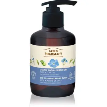 Green Pharmacy Aloe Wash Gel gel de curățare blând pentru piele sensibilă
