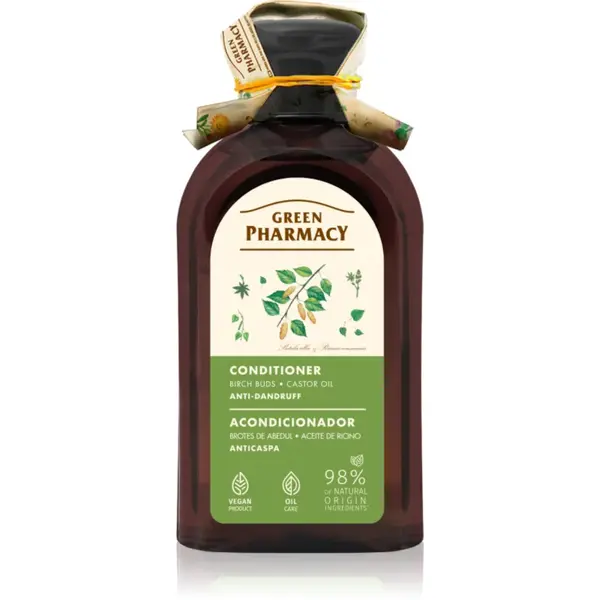 Green Pharmacy Birch Buds & Castol Oil Conditioner balsam anti matreata 300 ml