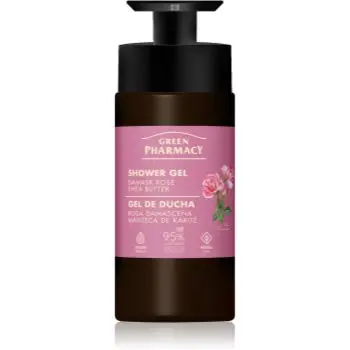 Green Pharmacy Damask Rose & Shea Butter gel de duș