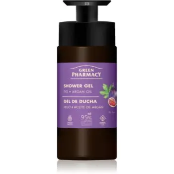 Green Pharmacy Fig & Argan Oil gel de duș