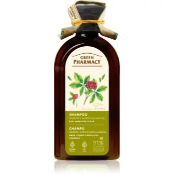 Green Pharmacy Ginseng Shampoo Șampon pentru scalp sensibil și iritat