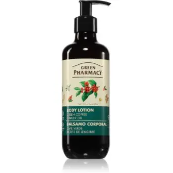 Green Pharmacy Green coffee & Ginger Oil Body Lotion lotiune de corp pentru fermitate