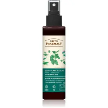 Green Pharmacy Nettle & Burdock oil Elixir ser pentru par normal