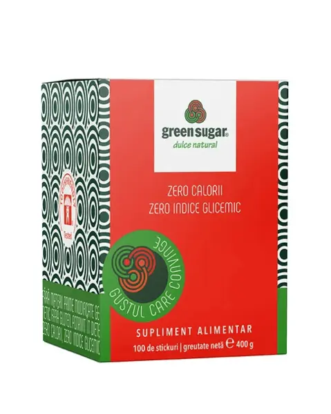 Green sugar x 100 stikuri Laboratoarele Remedia