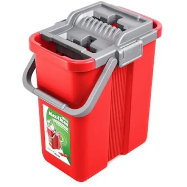 GreenBlue Mop plat cu galeata si storcator GreenBlue MaxiClean GB850 + doua reincarcari
