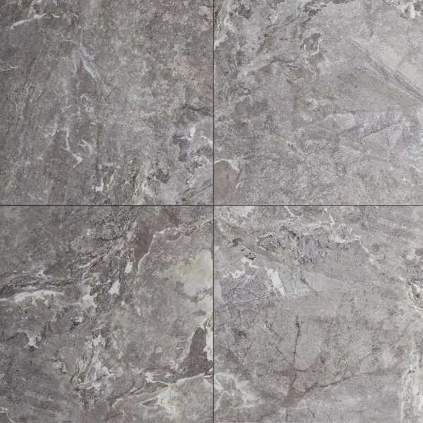 Gresie antiderapanta exterior / interior Snake Stone Grey 60 x 60 cm mata portelanata rectificata aspect ciment
