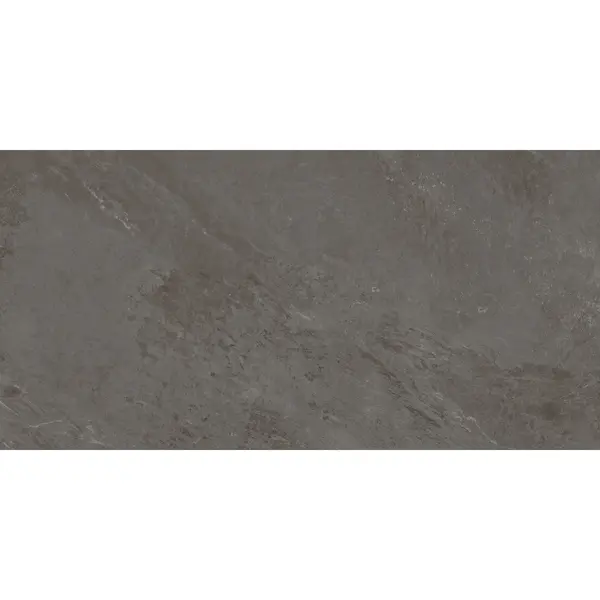 Gresie antiderapanta exterior / interior Soft Slate Anthracite 60 x 120 cm mata portelanata rectificata aspect ciment