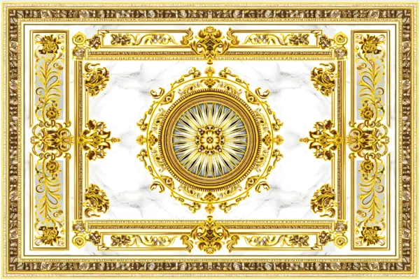 Gresie decorativa / covor ceramic Baroque Juman 12182059-1B 120X180 (6 placi 60X60) lucioasa