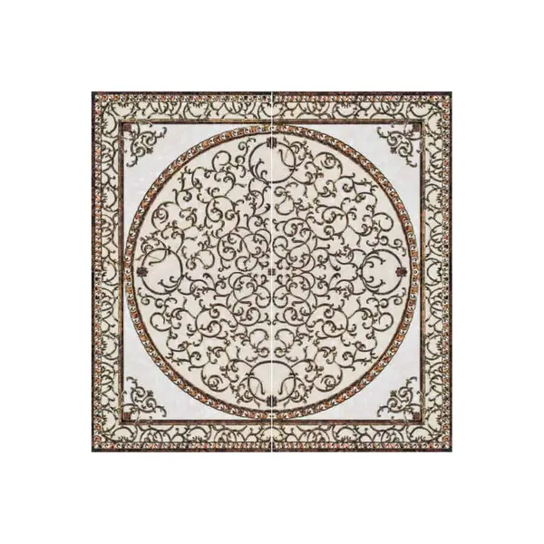 Gresie decorativa / covor ceramic Baroque KCT-12071J 120X120 (4 placi 60X60) lucioasa