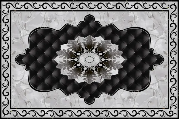 Gresie decorativa / covor ceramic Baroque Nadir 1218632-1A 120X180 (6 placi 60X60) lucioasa