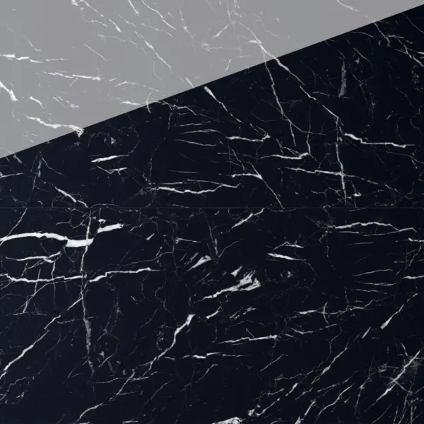 Gresie exterior / interior portelanata Black Marble 60 x 120 cm lucioasa rectificata tip marmura