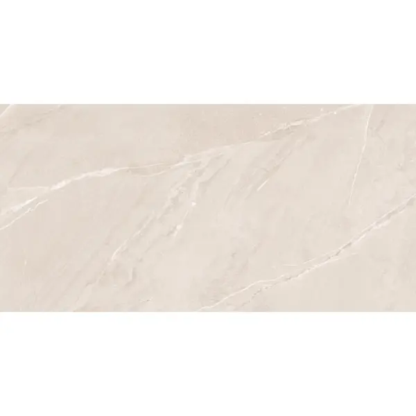 Gresie exterior / interior portelanata Lagom Sand 60 x 119 5 cm mata rectificata tip marmura