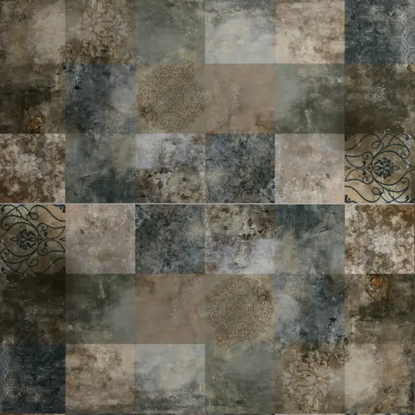 Gresie exterior / interior portelanata Underground Decor Brown 60 x 120 cm mata rectificata