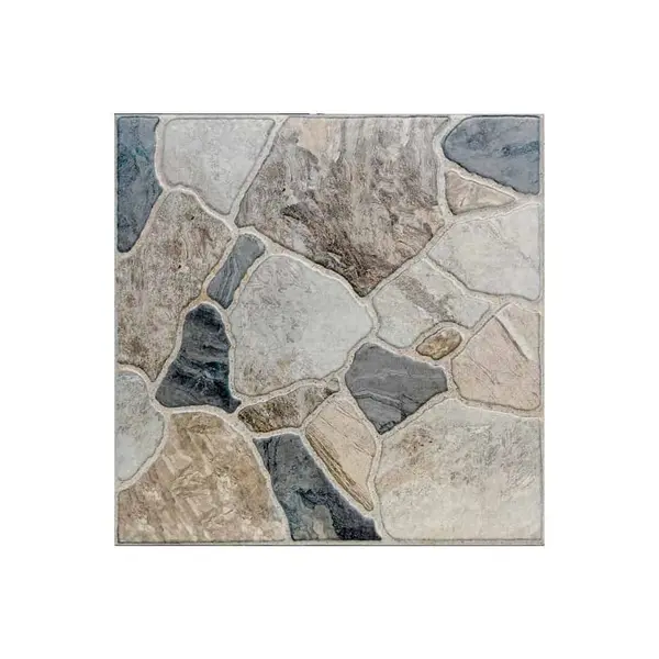 Gresie exterior / interior portelanata Valley Stone Green 45 x 45 cm mata tip piatra