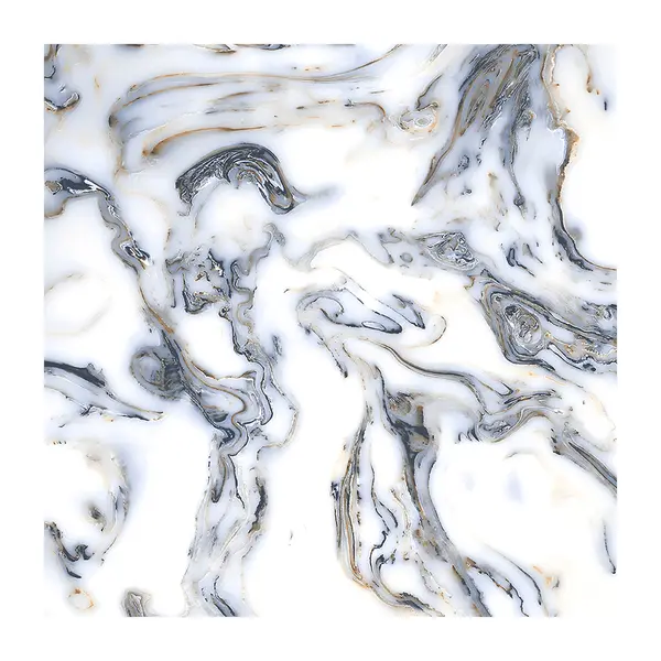 Gresie exterior / interior portelanata Waves Blue 60 x 60 cm lucioasa rectificata tip marmura