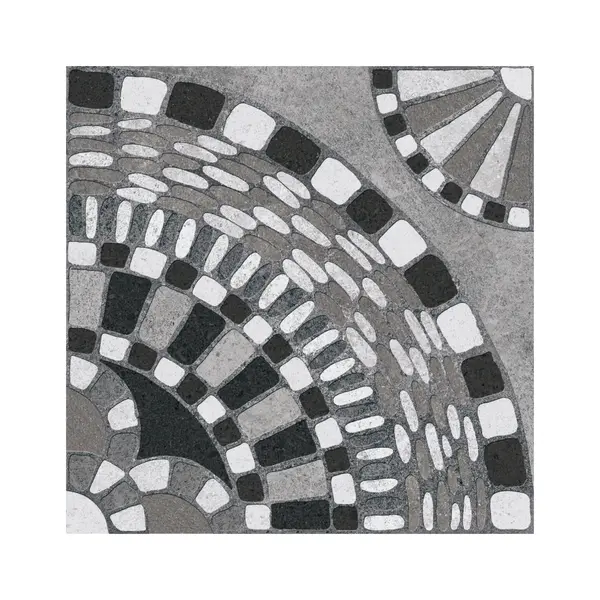 Gresie interior Damasco Gris 45 x 45 cm mata tip piatra
