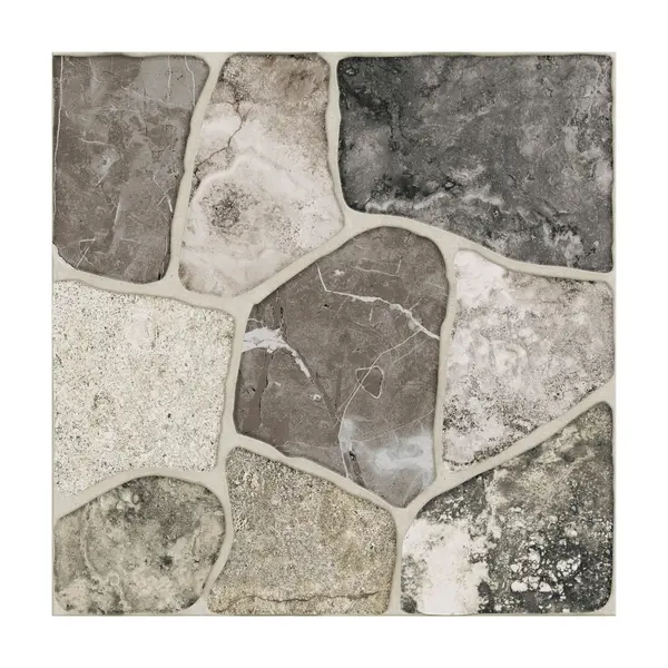 Gresie interior Malaga Gris 45 x 45 cm mata tip piatra