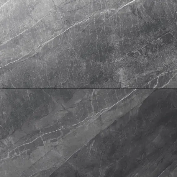 Gresie portelanata exterior / interior Armany Grey 60 x 120 cm mata rectificata tip marmura